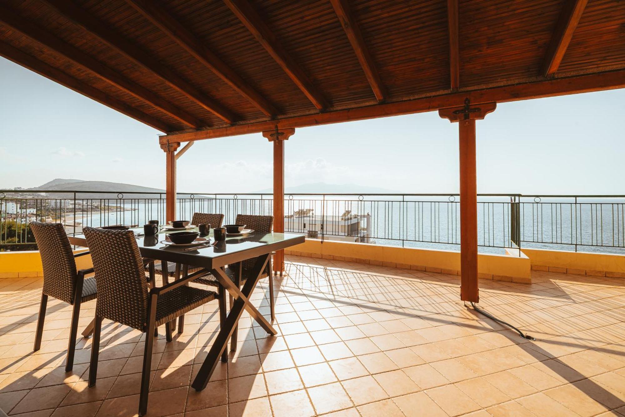 Apartment Cassandra Sarande Bagian luar foto